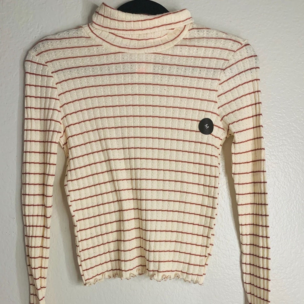 Turtleneck crop top